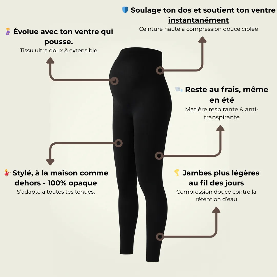 The most comfortable legging for future mothers